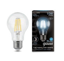 Лампа Gauss LED 102802210 Filament A60 E27 10W 4100К