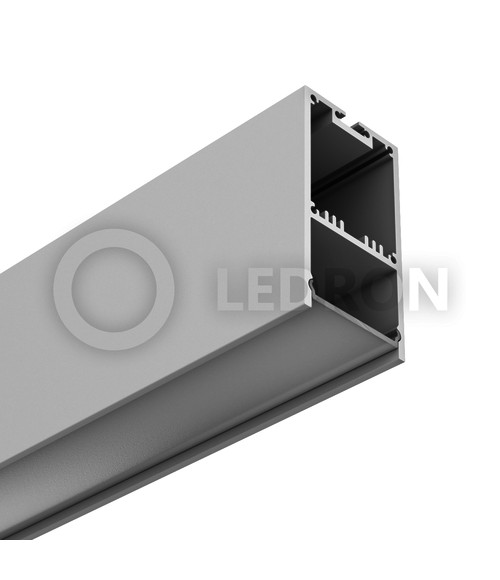 Накладной профиль для светодиодных лент 36x67x2500 White