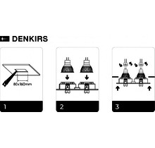 Встраиваемый светильник Denkirs DK3022-WH