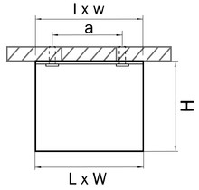 052116-IP65 Светильник MONOCCO LED10W 600LM 30G БЕЛЫЙ 4000K