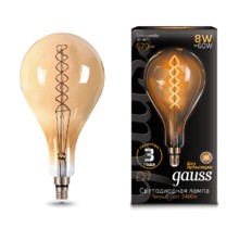 Лампа Gauss LED Vintage Filament 150802008