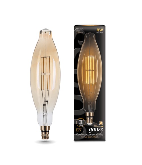 Лампа Gauss LED Vintage Filament 155802008