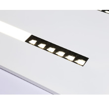 Светодиодная панель в стиле техно белый