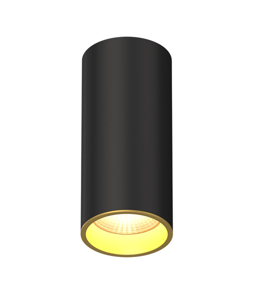 Накладной светодиодный светильник Ledron SLC7392/12W Black-Gold