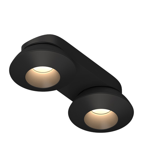 Накладной светодиодный светильник KRIS SLIM 2 Black.