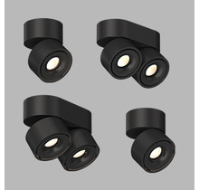 Накладной поворотный светодиодный светильник Ledron LH13W 2 TRIAC Black