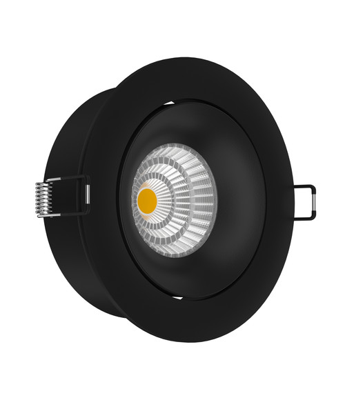 Светодиодный поворотный светильник LD0030 Black 10W 3000k
