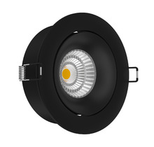 Светодиодный поворотный светильник LD0030 Black 10W 3000k