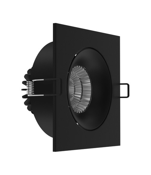 Светодиодный поворотный светильник LD0031 Black 10W 3000k