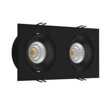 Светодиодный поворотный светильник LD0032 Black 20W 3000k