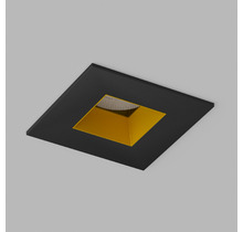 Светодиодный светильник FAST TOP SQ MINI Black-Gold 9.2W 3000k