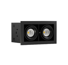 Светодиодный поворотный светильник ON-202-9W Black 18.4W 3000k
