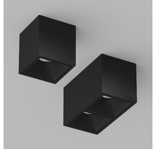 Накладной светодиодный светильник Ledron KUBING Black