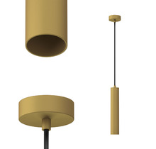 Светильник подвесной потолочный MJ-1182 Gold.