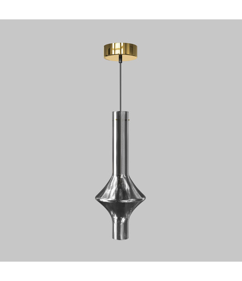 Люстра стекло  D180*H450 G9 LED 1*5W