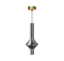 Люстра стекло  D180*H450 G9 LED 1*5W