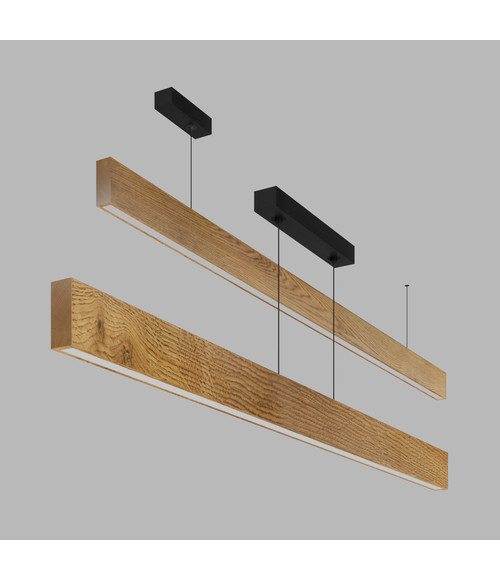 Подвесной светодиодный светильник Ledron WOODEN 2570 4000 К