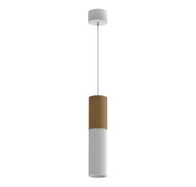 Снят с произв. Замена TRIAC Подвесной светодиодный светильник LeDron SLC7391/7W-PB White Wooden