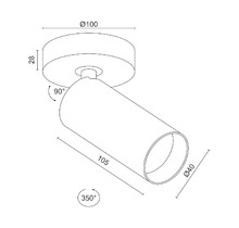 SAGITONY R1 S40 Dim White