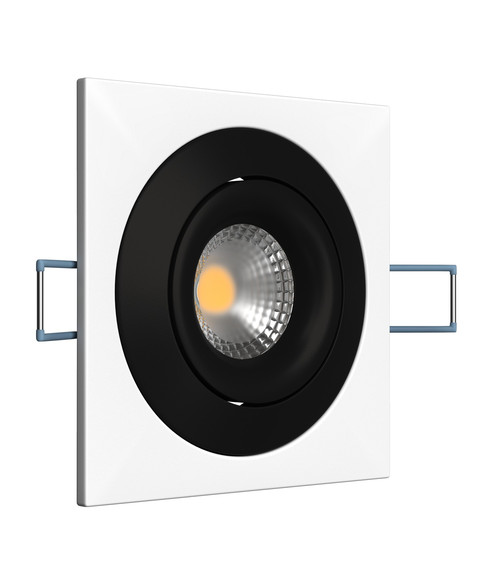 Светильник поворотный под сменную лампу Ledron AO1501006 SQ White-Black
