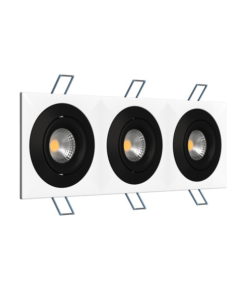 Светильник поворотный под сменную лампу Ledron AO1501006 SQ3 White-Black