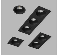 Светильник встраиваемый AO1501010 SQ2 Black.