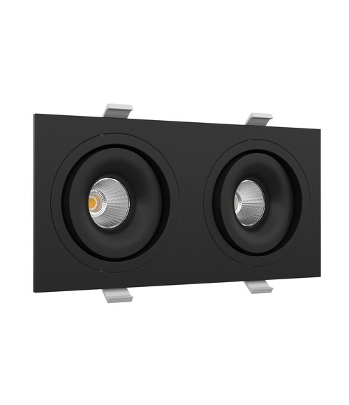 Встраиваемый светодиодный светильник MJ1006 SQ2 Black.