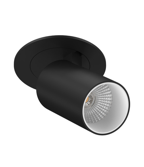 Полувстраиваемый светодиодный светильник DANNY MINI S40 Black-White.