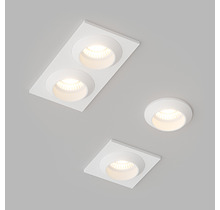 Встраиваемый светодиодный светильник GIZA MINI SQ White.