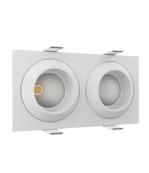 Встраиваемый светодиодный светильник GIZA MINI SQ2 White.