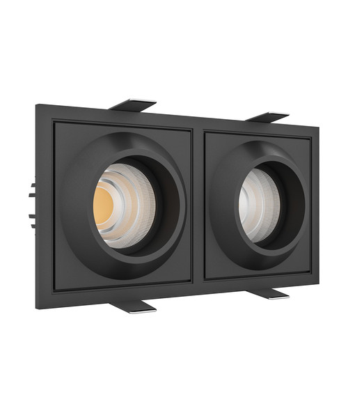 Встраиваемый светодиодный светильник GIZA SQ2 Black.
