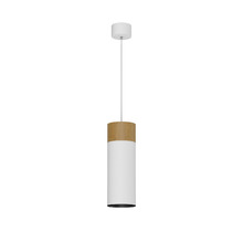SLC7392/12W-PS White-Black Wooden