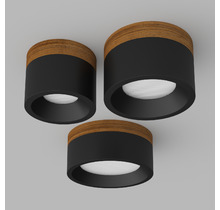SUITABLE MIDDLE Wooden Black