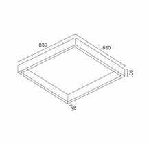 Магнитный трек АВД-5356 SQ 830 Wooden White