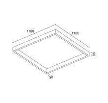 Магнитный трек АВД-5356 SQ 1100 Wooden White