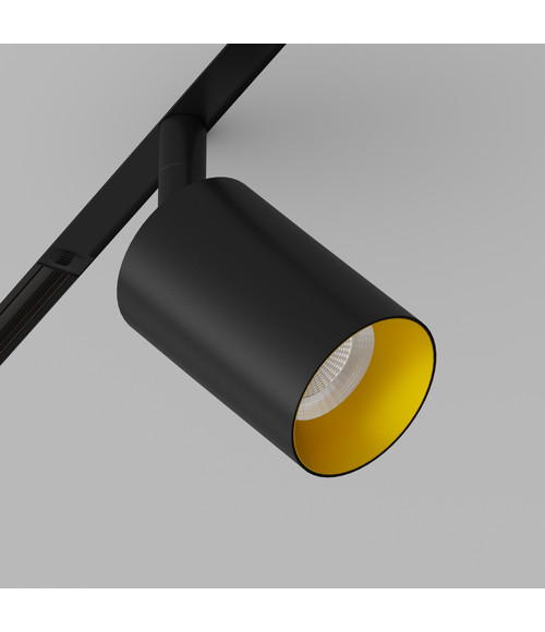 Светодиодный светильник для магнитного трека Sagi S60 Dim DALI Black-Gold 4000K