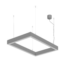Подвесной светильник SKYLINE HL 340х505 Grey 4000K