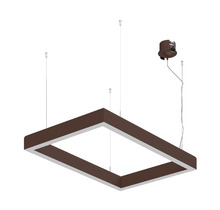 Подвесной светильник SKYLINE Basic 340х505 Brown 4000K