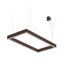 Подвесной светильник SKYLINE Basic 340х670 Brown 4000K