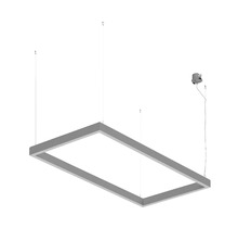 Подвесной светильник SKYLINE Basic 505х1005 Grey 4000K
