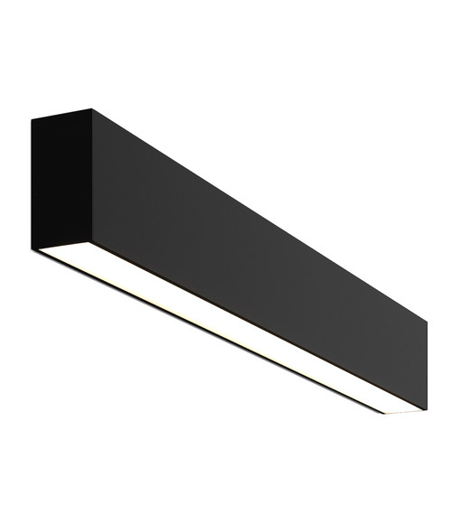 Накладной светильник LINE GULAR 500 Black 3000K