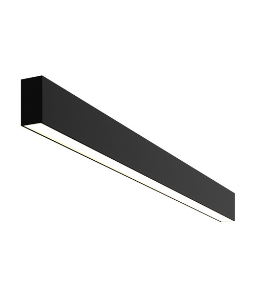Накладной светильник LINE GULAR 860 Black 3000K