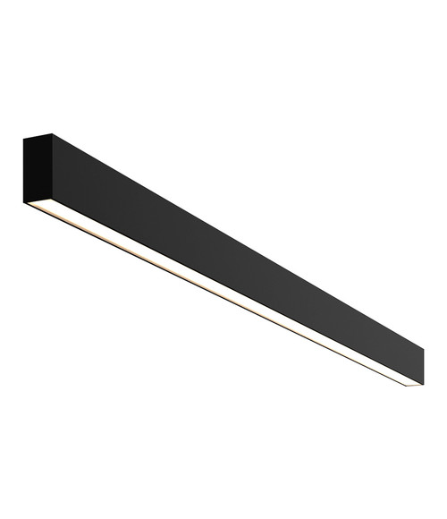 Накладной светильник LINE GULAR 1250 Black 3000K