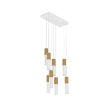 Снят с произв. Замена TRIAC Подвесной светильник SLC7391/PB x 8 White Wooden