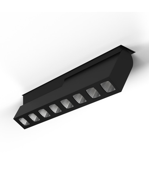 Встраиваемый светильник (под шпаклевку) Strong DY-1060CS Black 3000K