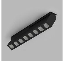 Встраиваемый светильник (под шпаклевку) Strong DY-1060CS Black 3000K