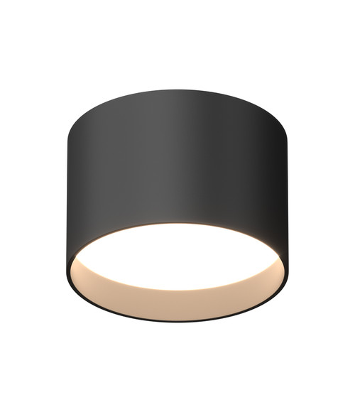 Накладной светодиодный светильник DRUM Black