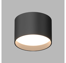 Накладной светодиодный светильник DRUM Black