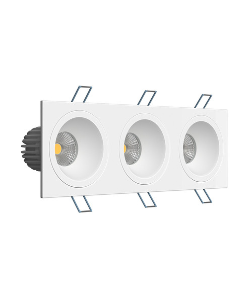 Встраиваемый светодиодный светильник LH07H-R SQ3 White 30W 4000K DIM TRIAC.