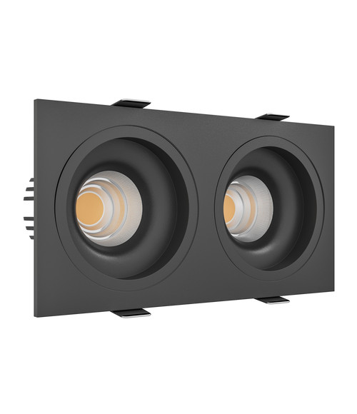Встраиваемый светодиодный светильник LEVEL SQ2 Black TRIAC.